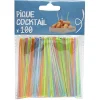 Sale Gifi Pique à cocktail plastique x 100