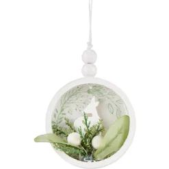 Gifi Plaque de Noël 3D à suspendre^ Décoration Sapin