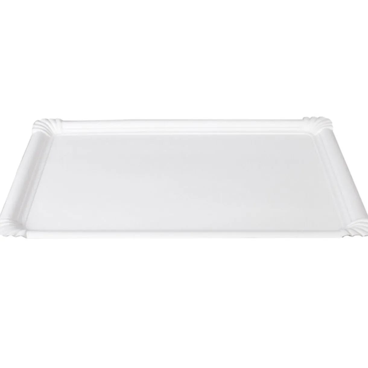 Best Gifi Plateau carton blanc x3