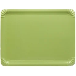 Best Gifi Plateau en carton vert anis x10