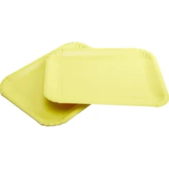 Outlet Gifi Plateau rectangulaire en carton x5