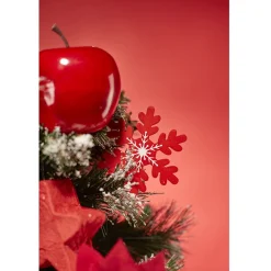 Gifi Pomme rouge à suspendre déco Noël^ Décoration Sapin
