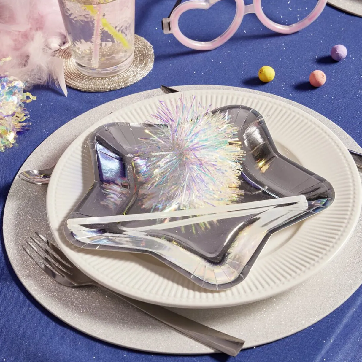 Gifi Pompon iridescent à suspendre Ø8cm