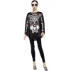 Outlet Gifi Poncho adulte Halloween squelette jour des morts calavera TU
