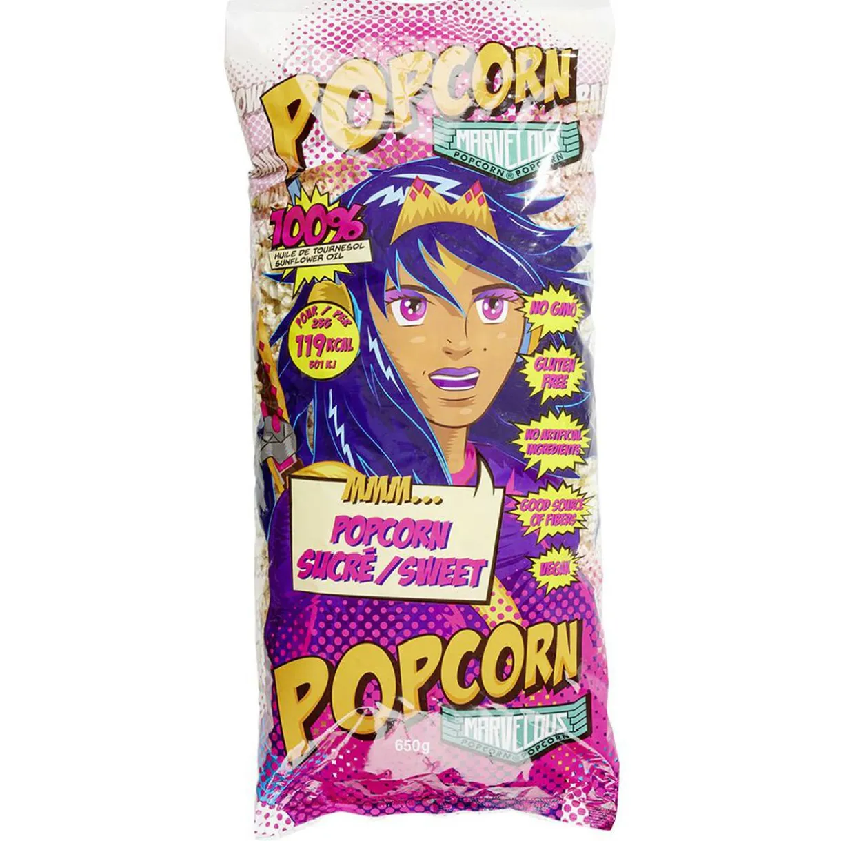 Online Gifi Pop corn Marvelous sucré 650g