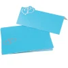 Outlet Gifi Porte nom bleu turquoise x12