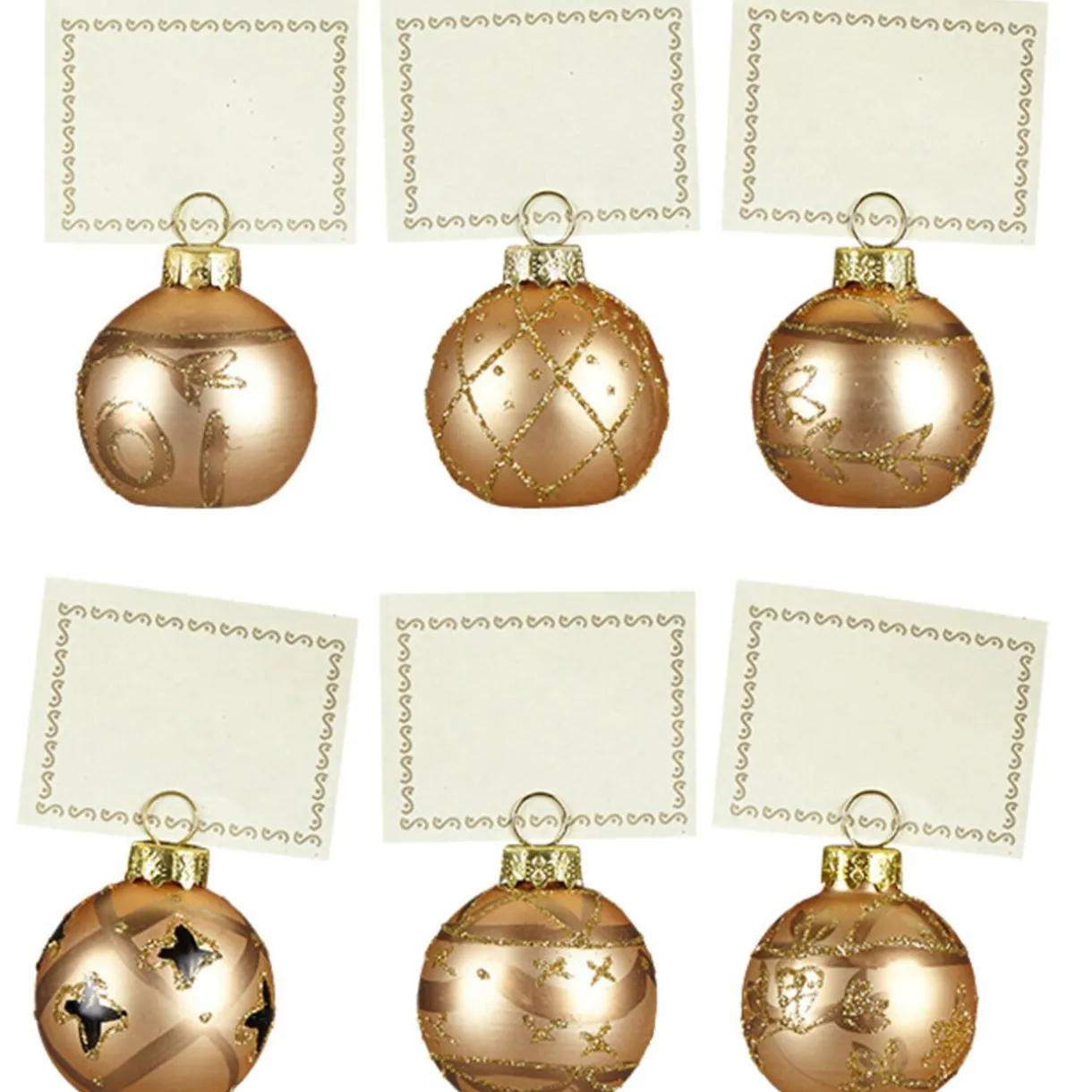 Outlet Gifi Porte nom doré x6