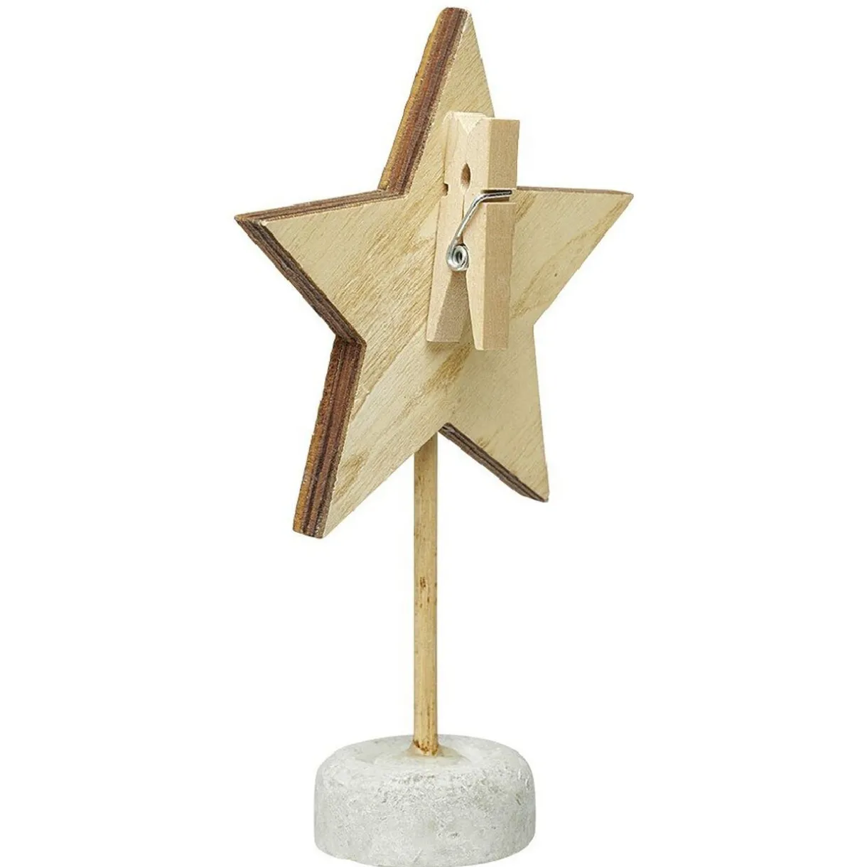 Outlet Gifi Porte nom en pin forme sapin ou étoile