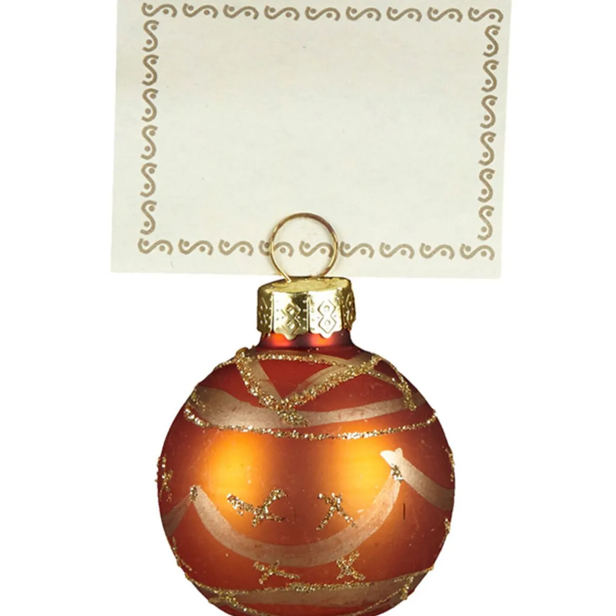 Sale Gifi Porte nom orange doré x6