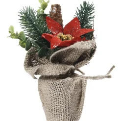 Gifi Pot de fleur pailleté déco de table^ Table De Noël