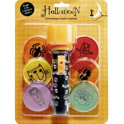 Outlet Gifi Projecteur lampe torche Halloween 6 lentilles