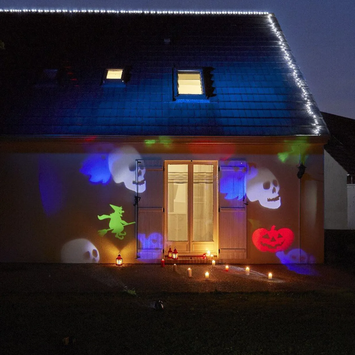 Gifi Projecteur LED thématique Luminight^ Décoration Extérieure De Noël