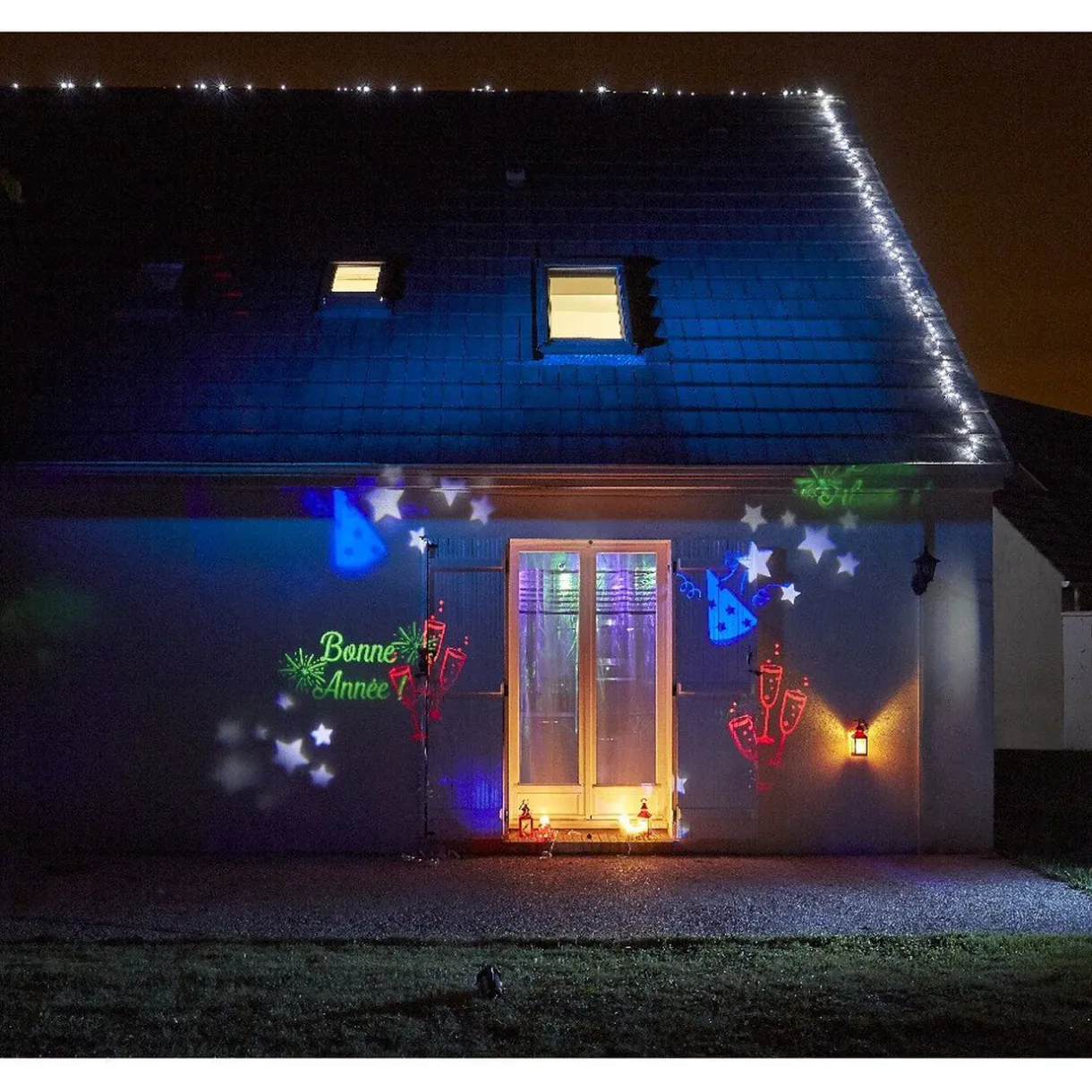 Gifi Projecteur LED thématique Luminight^ Décoration Extérieure De Noël