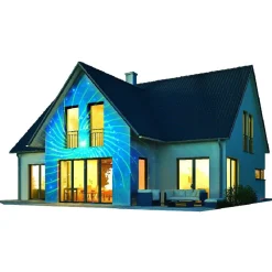 Gifi Projecteur Motion Laser Luminight tourbillons bleu et vert^ Décoration Extérieure De Noël