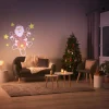 Gifi Projecteur musical père Noël animé intérieur 3 LED^ Décoration Extérieure De Noël