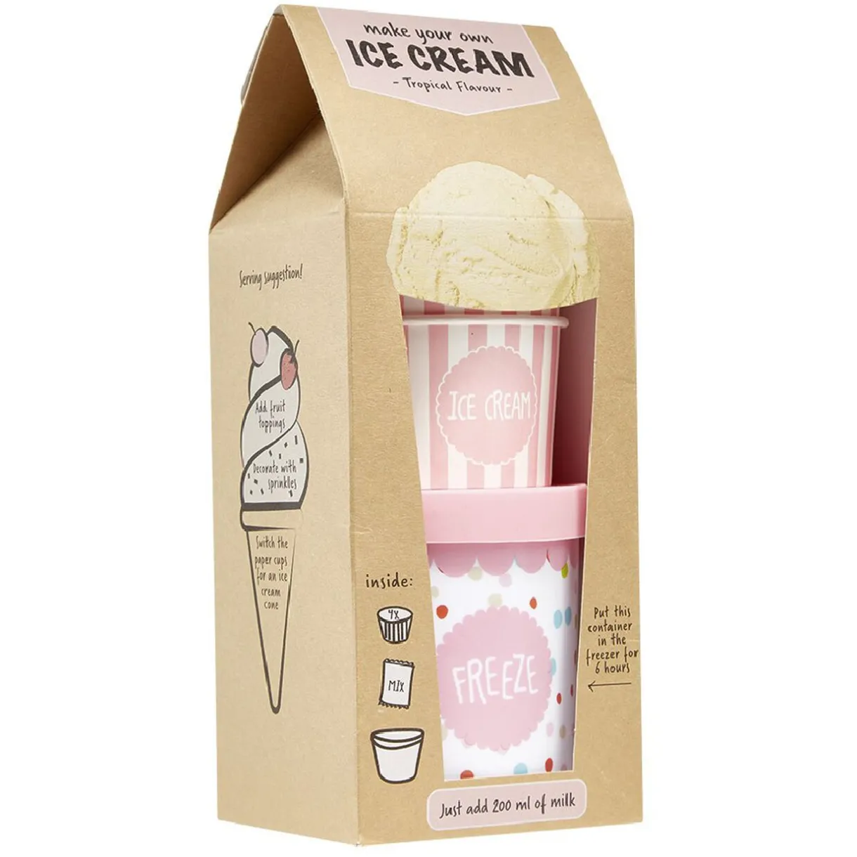 Online Gifi Préparation pour glace avec timbale x4