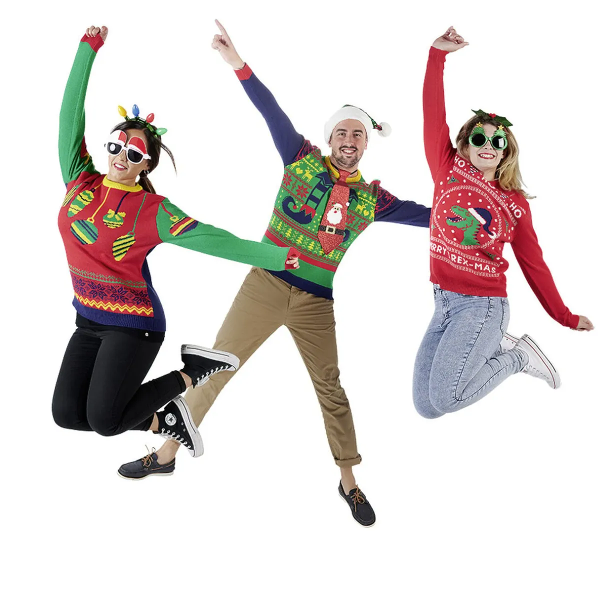 Gifi Pull de Noël adulte^ Déguisement Et Tenue De Noël