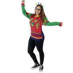 Gifi Pull de Noël adulte^ Déguisement Et Tenue De Noël