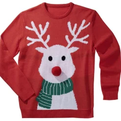 Gifi Pull de Noël adulte^ Déguisement Et Tenue De Noël