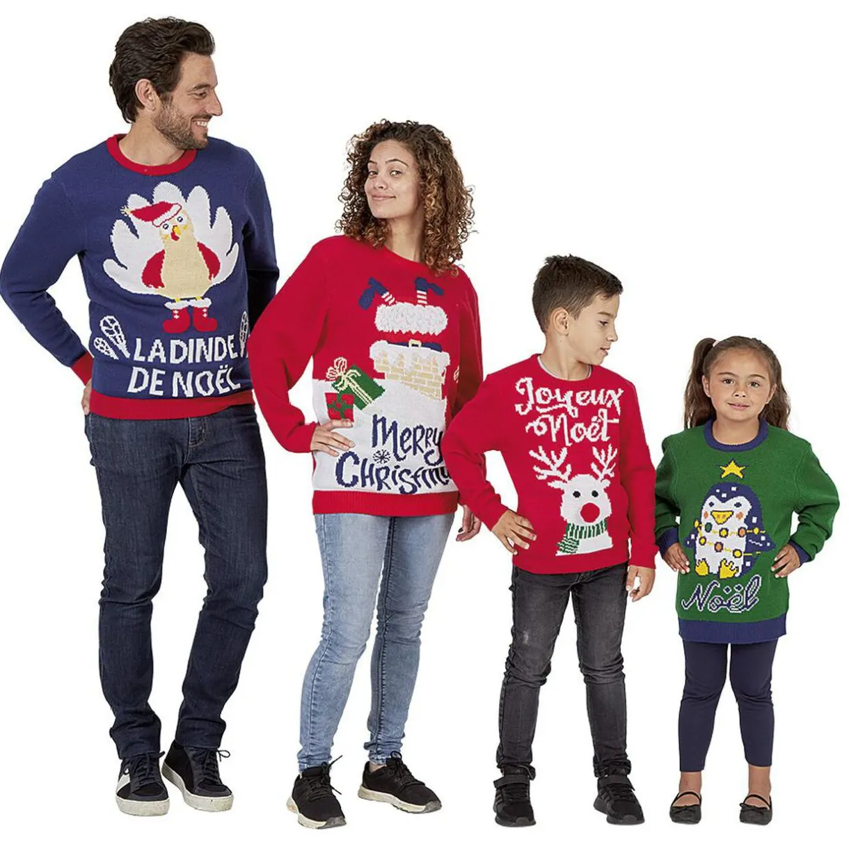 Gifi Pull de Noël adulte taille L/XL^ Déguisement Et Tenue De Noël