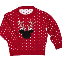 Sale Gifi Pull de Noël Disney motif Mickey taille enfant 4/6 ans
