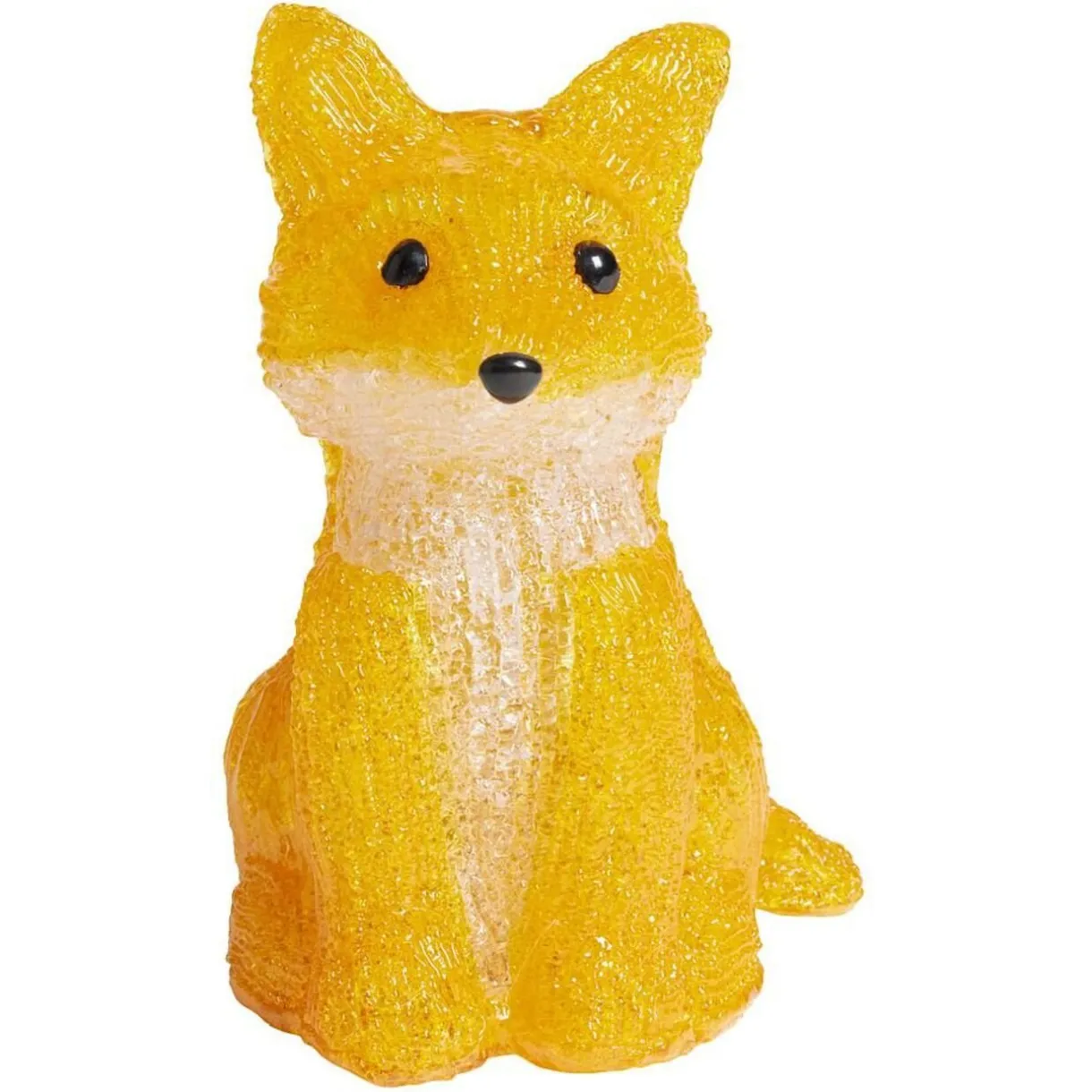 Gifi Renard lumineux en acrylique 12LED blanc chaud H18,5cm^ Décoration Extérieure De Noël