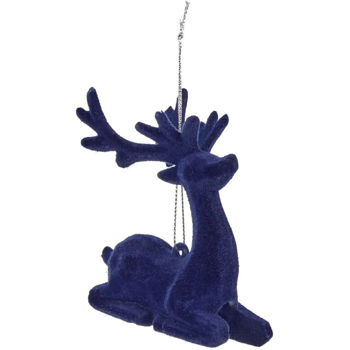 Gifi Renne de Noël aspect velours à suspendre^ Décoration Sapin