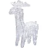 Gifi Renne de Noël lumineux 35 LED blanc froid H.42 cm^ Décoration Extérieure De Noël