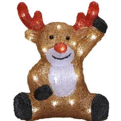 Gifi Renne lumineux 30 LED^ Décoration Extérieure De Noël