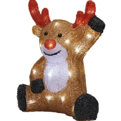 Gifi Renne lumineux 30 LED^ Décoration Extérieure De Noël