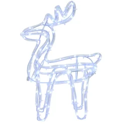 Gifi Renne lumineux 3D 80 LED^ Décoration Extérieure De Noël