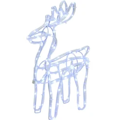 Gifi Renne lumineux 3D 80 LED^ Décoration Extérieure De Noël