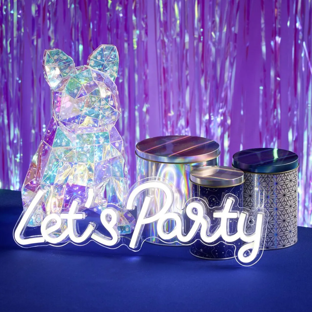 Online Gifi Rideau de porte anniversaire aluminium thème fée-licorne 1x2m