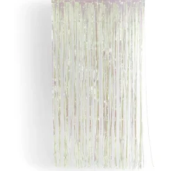 Discount Gifi Rideau de porte anniversaire aluminium thème animaux sauvages 1x2m