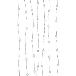 Gifi Rideau flocons lumineux H. 100 cm^ Décoration Extérieure De Noël