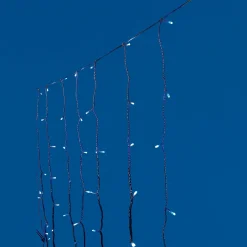 Gifi Rideau lumineux blanc et bleu 2.7 m^ Décoration Extérieure De Noël