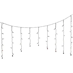 Outlet Gifi Rideau lumineux Halloween 50 LED orange L135xH70cm