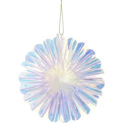 Gifi Rosace effet iridescent à suspendre Ø16cm^ Décoration Sapin