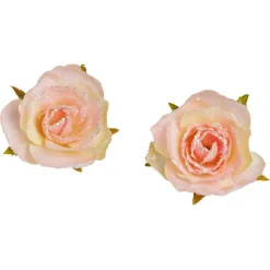 Gifi Rose à clipser x2 - Ø5x9,5cm^ Décoration Sapin