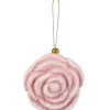 Gifi Rose de Noël à suspendre^ Décoration Sapin