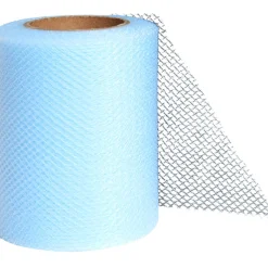 Outlet Gifi Rouleau de tulle bleu 20 m