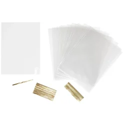 New Gifi Sac à bonbons pochette transparente x20 avec lien