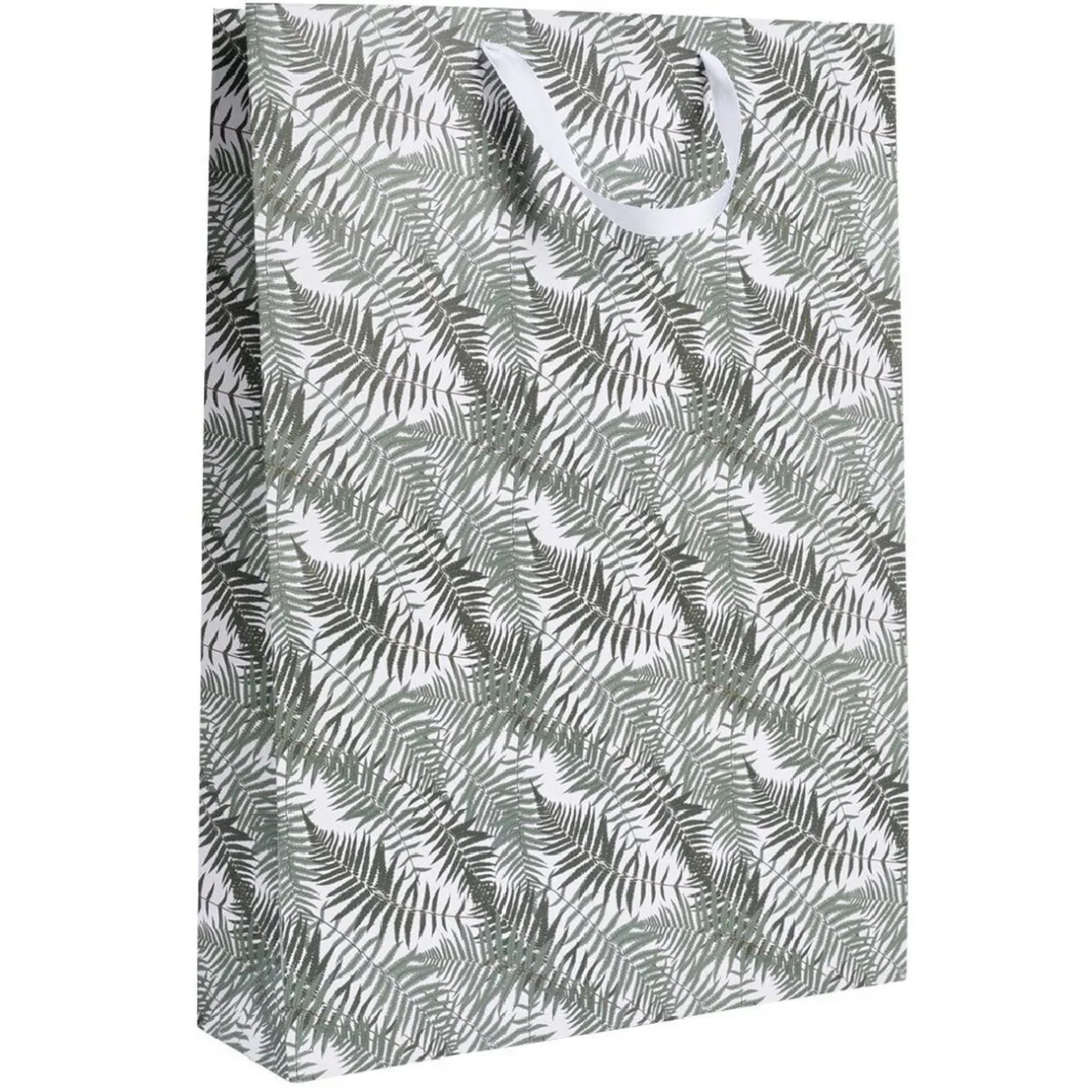 Gifi Sac cadeau Noël Gris Vert taille L^ Loisirs Créatifs Et Emballage Cadeau