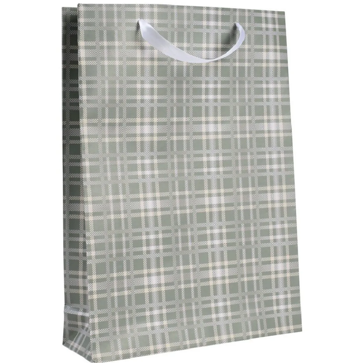 Gifi Sac cadeau Noël Gris Vert taille L^ Loisirs Créatifs Et Emballage Cadeau