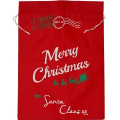 Gifi Sac cadeau Noël merry christmas^ Loisirs Créatifs Et Emballage Cadeau
