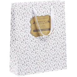 Gifi Sac cadeau Noël motif nature Taille M L26xH32cm^ Loisirs Créatifs Et Emballage Cadeau
