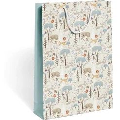 Gifi Sac cadeau Noël motif nature - Taille L^ Loisirs Créatifs Et Emballage Cadeau