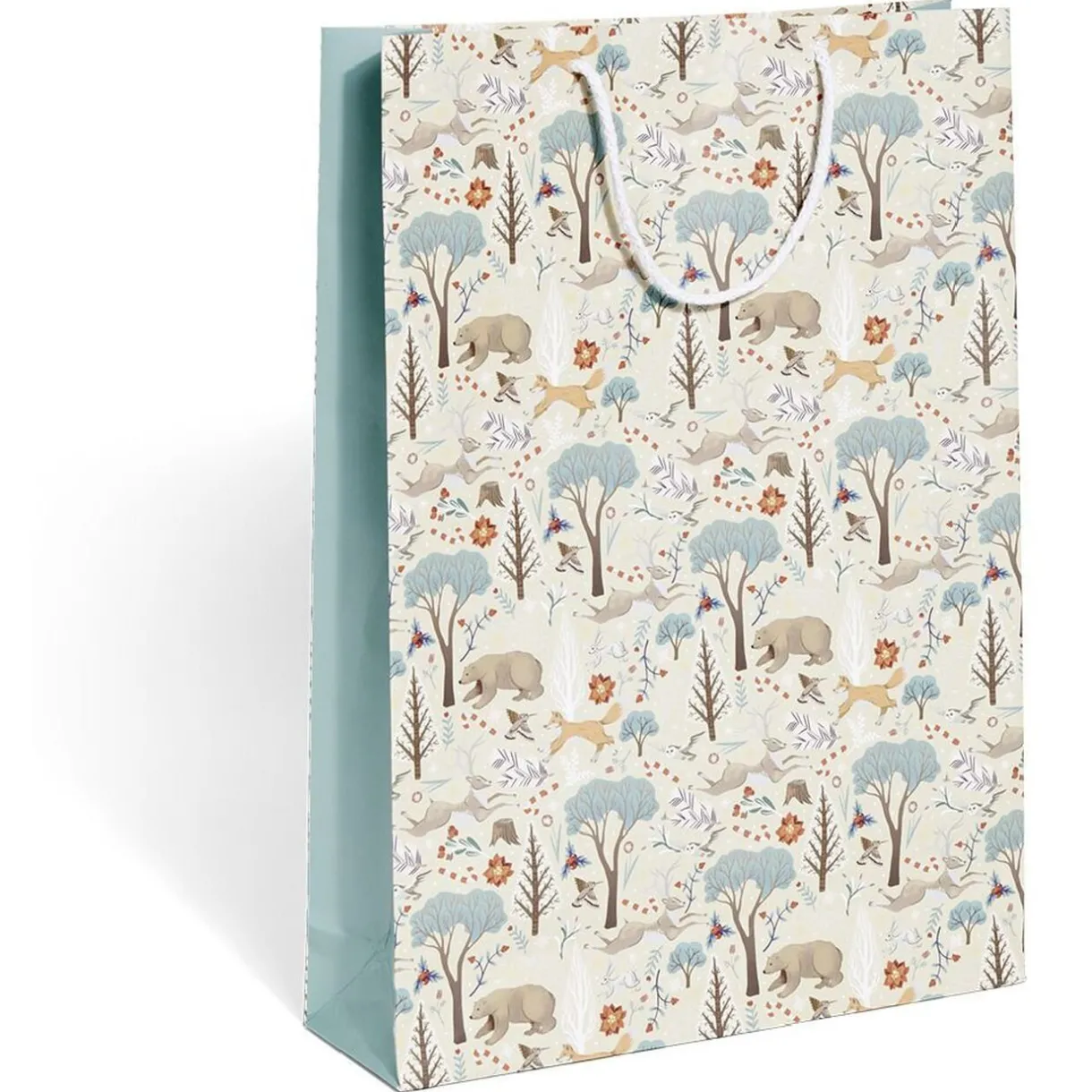 Gifi Sac cadeau Noël motif nature - Taille L^ Loisirs Créatifs Et Emballage Cadeau