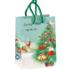 Gifi Sac cadeau Noël motif Sapin^ Loisirs Créatifs Et Emballage Cadeau