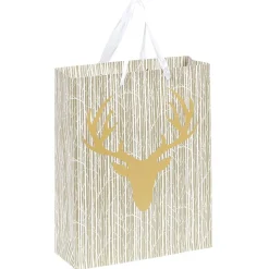 Gifi Sac cadeau Noël Nature L32X26 cm^ Loisirs Créatifs Et Emballage Cadeau